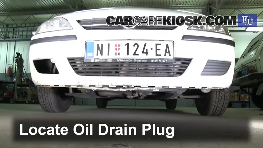 2006 Opel Corsa C Van 1.3L 4 Cyl. Turbo Diesel Oil Change Oil and Oil Filter